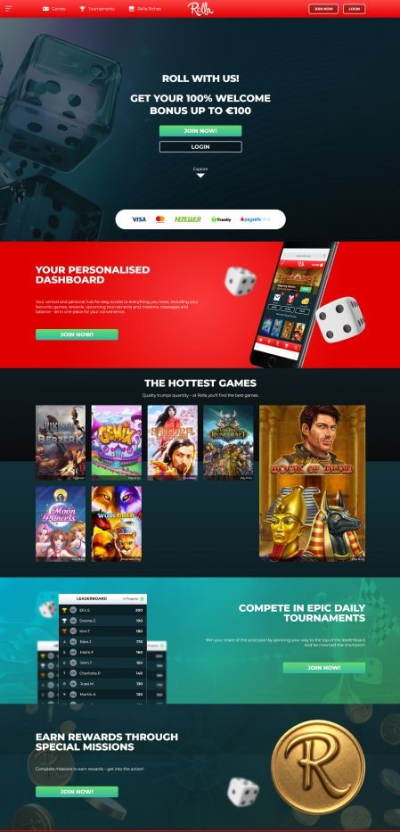 Rolla-Casino-Homepage